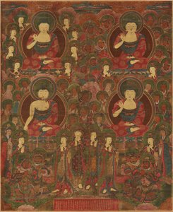 Négy Buddha összejövetele